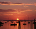 Sunrise in Southwest Harbor - Maine Travel Photography