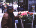 People - Rose vendor - New York City  Travel Photography