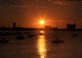 Sunrise over Boston Harbor - Boston, MA Travel Photography
