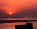 Sunrise over Boston Harbor - Boston, MA Travel Photography