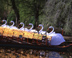 Swan boats at Swan Pond - Boston, MA Travel Photography